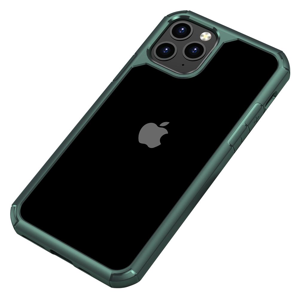 For iPhone 11 Pro Case Anti-Scratch TPU+PC Clear Back Shell
