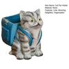 Cute Cat Backpack Pen Holder Desktop Pencil Organizer Cup for Home Office School Desk Accessories Gifts for Cat Lovers