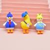 Cute Yellow Duck Keychain Pendant - Cartoon Character for Bags or Cars