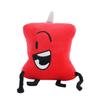 Battle for Dream Island BFDI Plüschtier Zeichentrickpuppe Weiche Stofffigur Filzstift Pommesflasche Nagel Kuchen Junge Mädchen Geburtstagsgeschenke