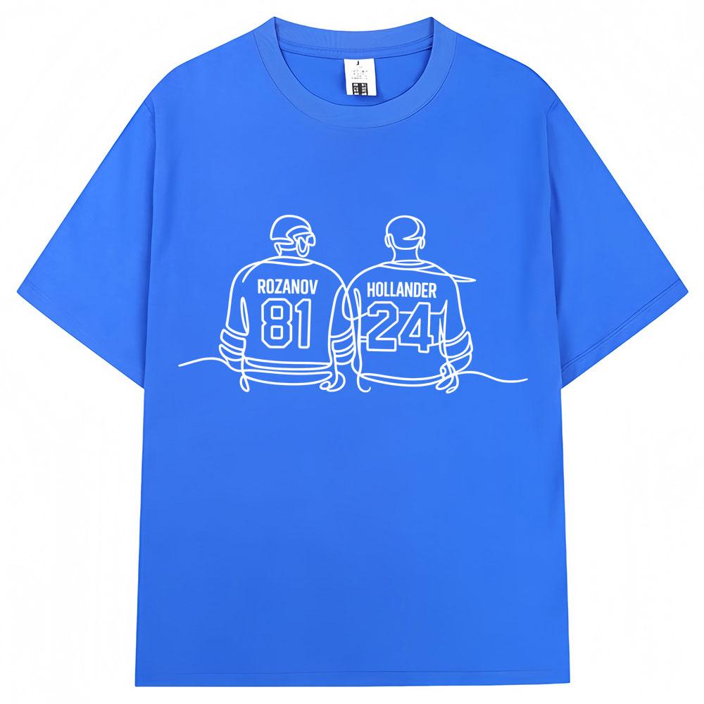 Fierce Competitor Shane Hollander Ilya Rozanov T-shirt Men's and Women's Fashion Y2k Popular T-shirt Cotton Oversized T-shirt Fan Gift