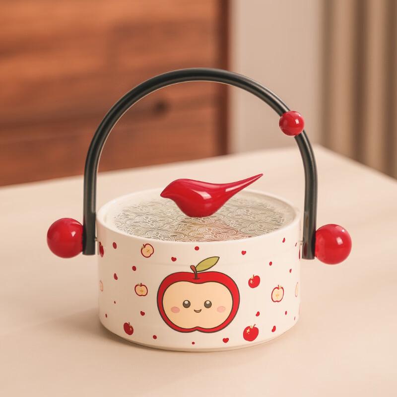 Handun Ceramic New Year Fruit & Nut Tray