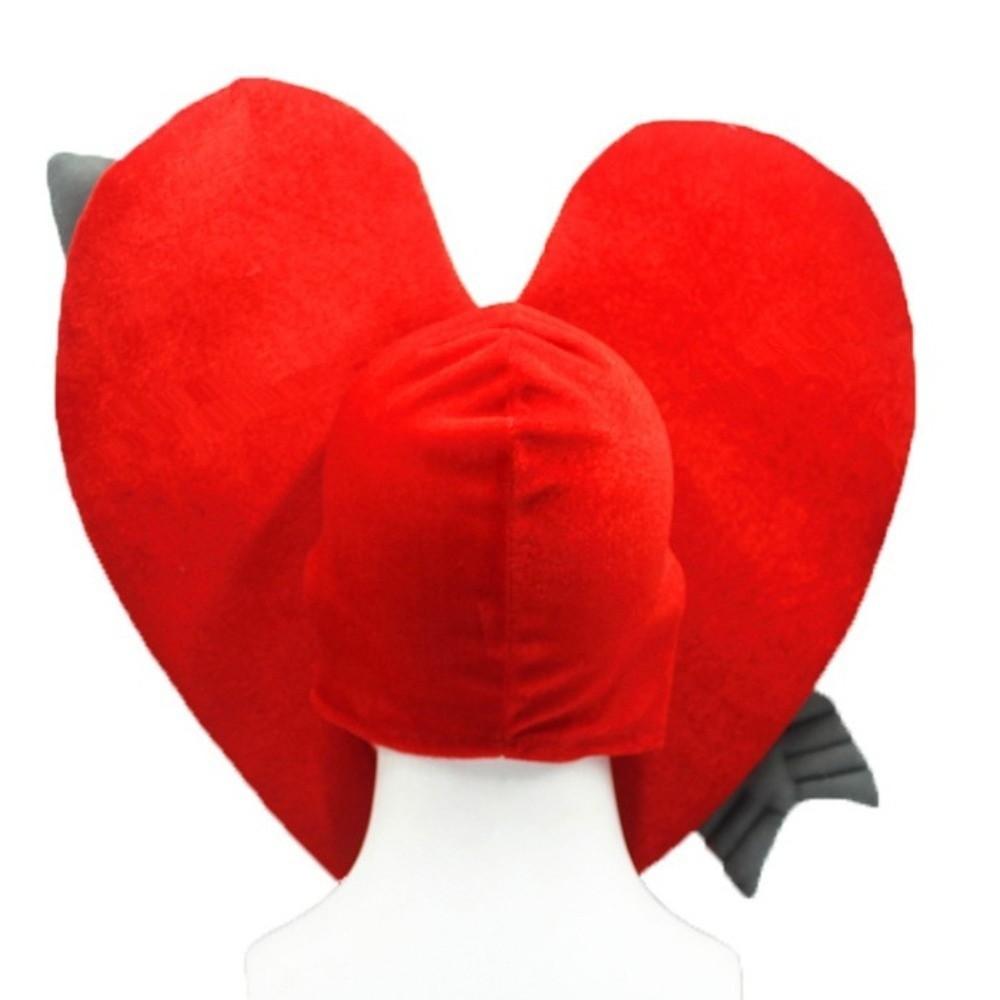 Kopfbedeckung Lustiger Valentinstag Herzmütze Liebe Pfirsich Foto Requisiten Mütze Pullovermütze Feiertagsfeier