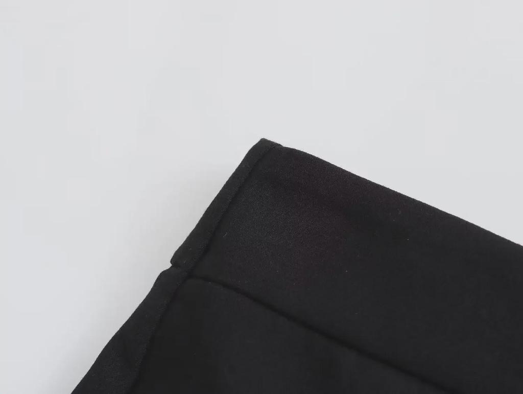 2023 Autumn European & American Women's Asymmetrical Three-Color Casual Skirt Pants