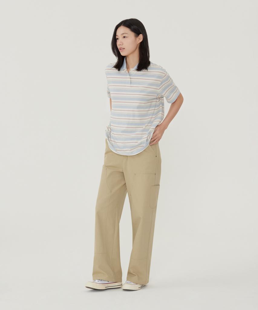 COVERNAT WOMAN Carpenter Work Pants Khaki