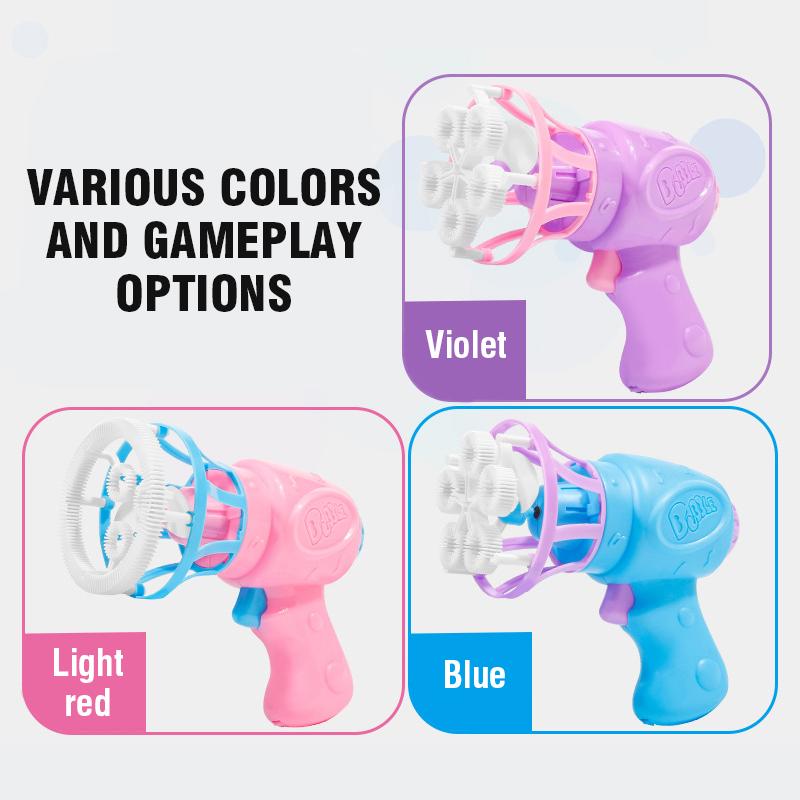 Children'S Electric Fan Bubble Gun Machine Soap Bubble Blowing Kids Toys Outdoor Bubble Wedding Party Games Gifts Girl