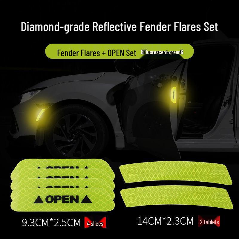 Reflective Car Door Warning & Decorative Strip
