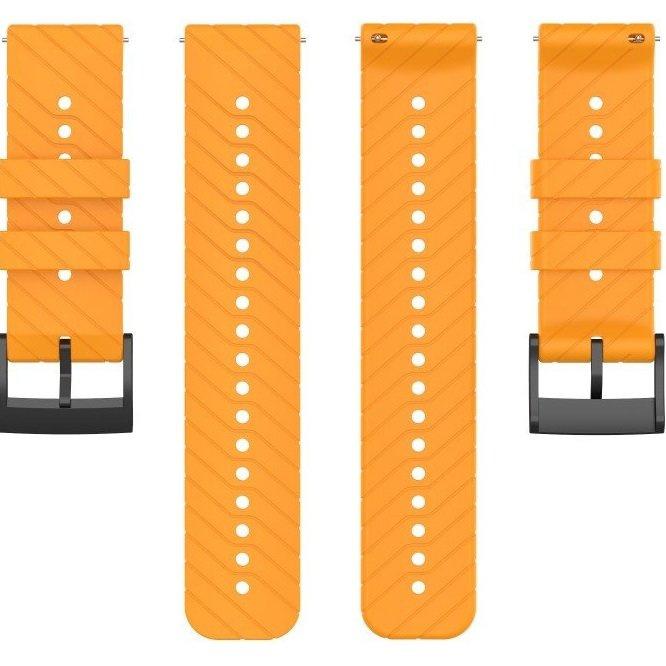 Silikonarmband für Suunto 9 24 - Orange