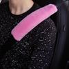 2Pcs Universal Plush Car Seat Belt Cover Adjustable Car Safety Belts Cover Shoulder Pad for Kids Adults Car Interior Accessories