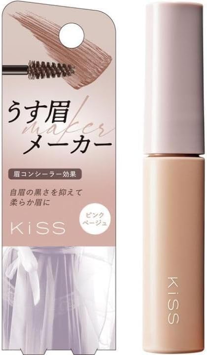 

kiss thin eyebrow maker 01 pink beige розовый