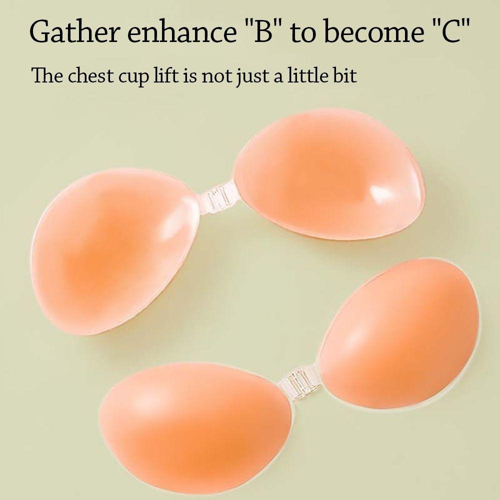 Push Up Chest Sticky Bra Breast Lift Up Sponge Bra Pads  for Daily Wedding Dress