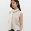 Tencel Blend Wrinkle Scarf-beige