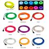 Flexible Neon Glow Car Light EL Wire LED Waterproof Rope DIY Car, Party, Room, Clothing Decoration, 1m, 2m, 3M, 4M, 5m