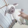 Cute Gray Face Rice Face Chocolate Wool Plush Toy