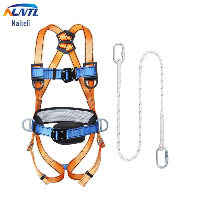 Miling Detachable Fall Protection Safety Harness Kit One Size