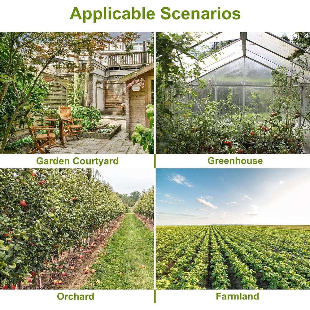 500Pcs Drip Irrigation Support Stakes for 1/4 Inch Hose Durable Garden Ground Rods for Efficient Watering Systems