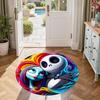 Nightmare Before Christmas Round Carpet Suitable for Decorate room Dormitory Study room Living Rooms Anti-slip Round Rug Office home decor