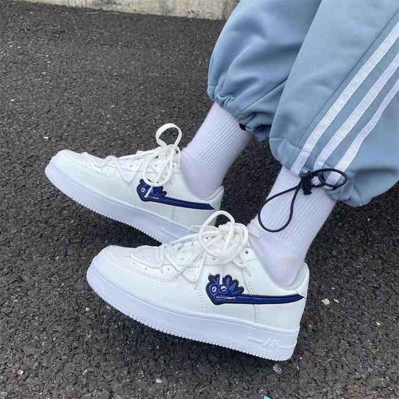 Versatile little white shoes women's shoes autumn and winter platform versatile student sports and leisure shoes tide board shoes campus