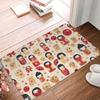 Japanese Sakura Flowers Cherry Blossoms Doormat Mat Anti-Slip  Bath Kitchen Bedroom Rug Carpet 40*60cm