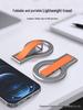 Double-Sided MagSafe Magnetic Wristband Phone Holder & Rotating Aluminum Desktop Stand