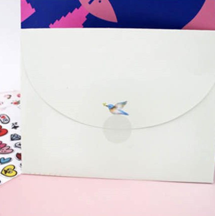 Petit Fancy Transparent Label Sticker/Security Secret Sticker(10ea Each) 9 Options/Category Label/Void Sticker