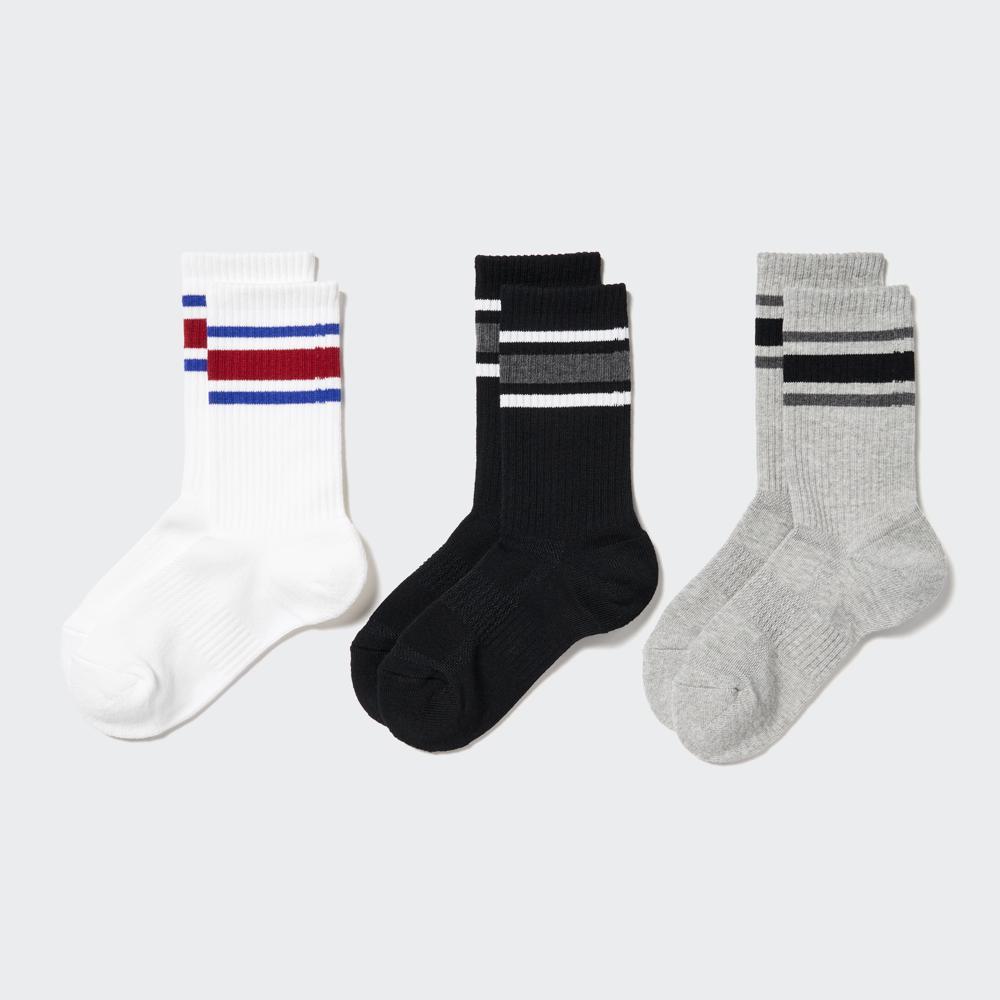 

UNIQLO KIDS Носки стандартного размера (3P) Линия/Логотип