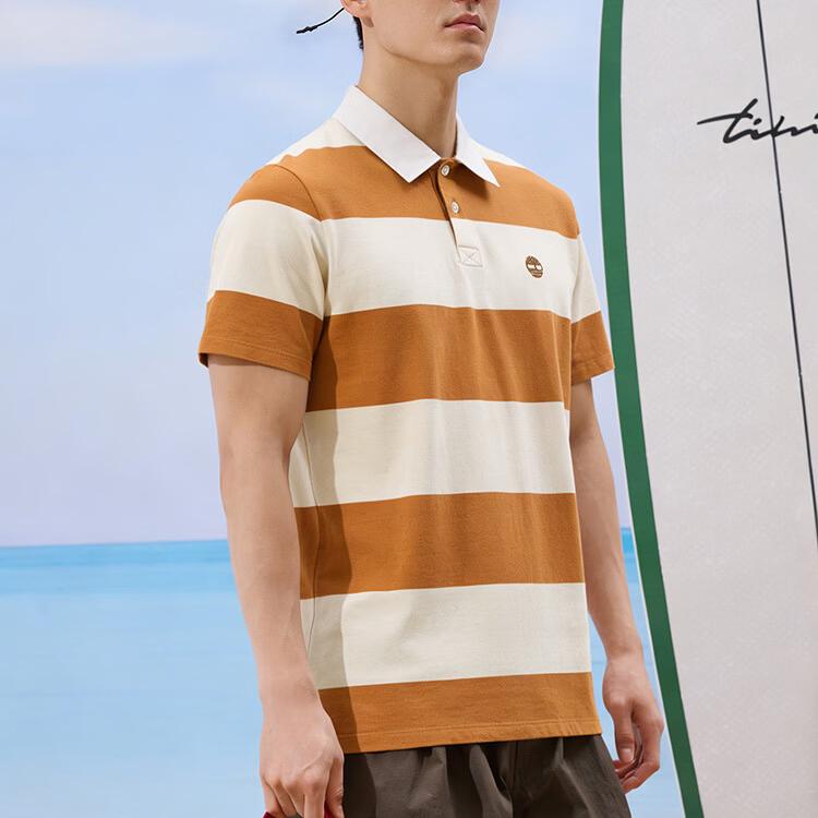 Timberland Outdoor Daily Commuting Comfortable Breathable Casual Short Sleeve Polo Shirt Men Tops A6BSR-ACO