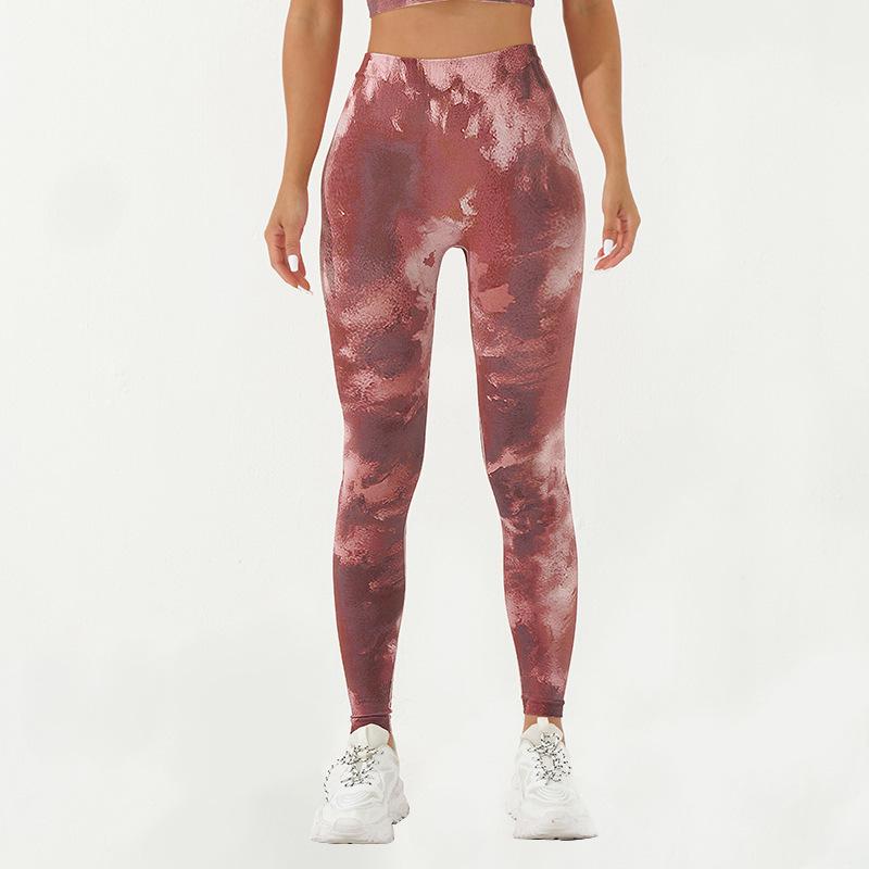 

Jenny High-Waist Digital Print Sports Leggings for Gym and Running - Autumn/Winter Small