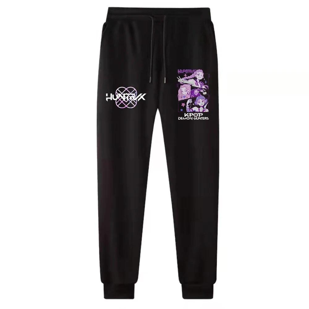 Kpop Demon Hunter Pants Harajuku Streetwear Men Women Jogging Sweatpants Print Running Trousers Sport Jogger Pants