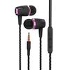 VPB S9 Electroplated Stereo In-Ear Wired Headphones with Microphone