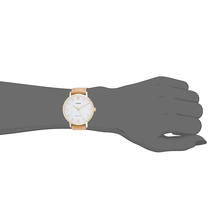 Casio Women's Standard Series White Watch LTP-VT01GL-7B LTP-VT01GL-7B