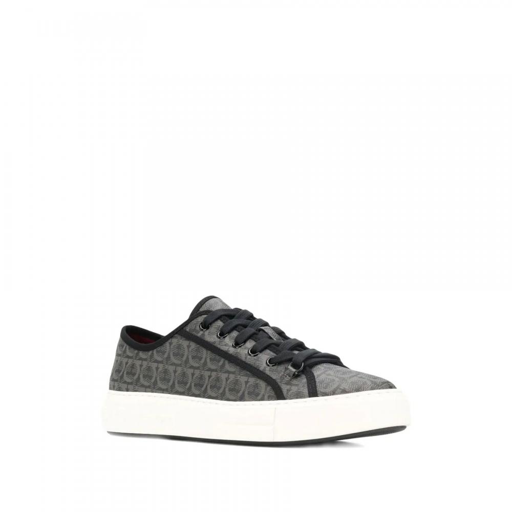 Salvatore Ferragamo Ferragamo Sneaker Gray Black