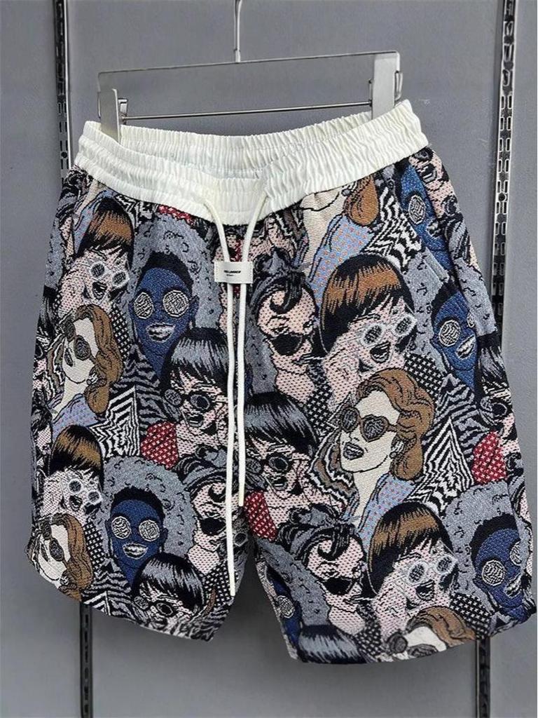 High-End Trendy Unisex Breathable Casual Shorts: Summer Fashion, Versatile and Loose Fit Sportswear