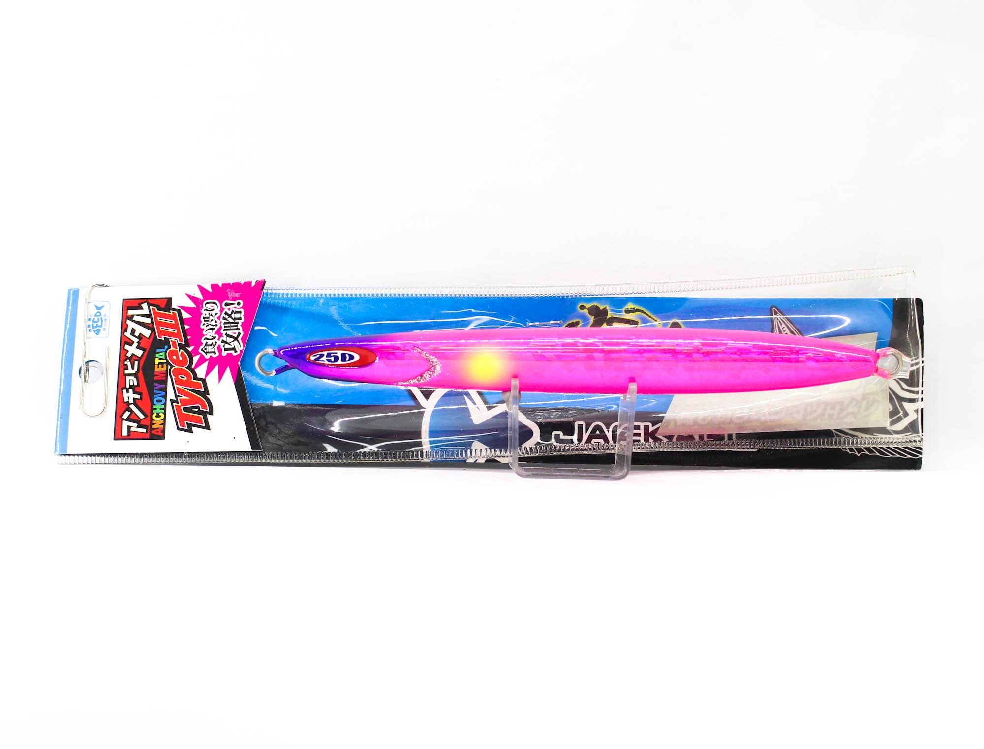 Jackall Metal Jig Anchovy Type 3 Flutter 250 грамм Saber Pink (0224)