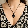 Rock Pendant with Chain Gothic Hip Hop Collarbone Necklace Punk Elephant Necklace  Party Jewelry