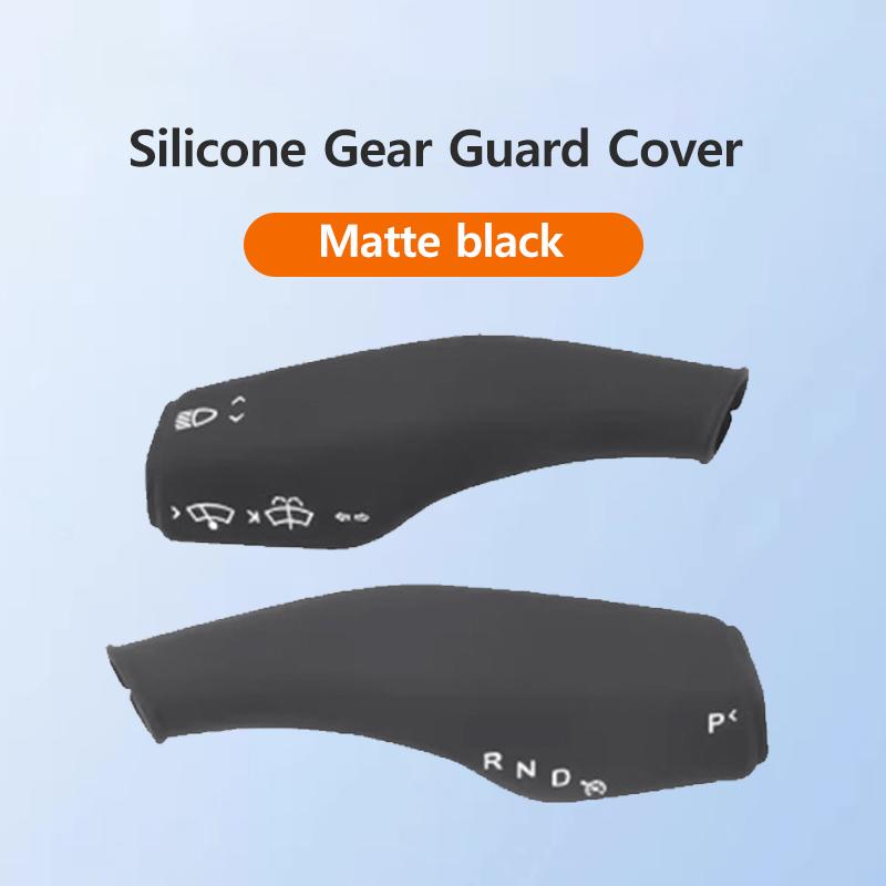

Tesla Gear Lever Cover For Tesla Model Y/3 Carbon Fiber Pattern Style Silicone Style Car Modification Parts Car Mounted Good It матовый черный