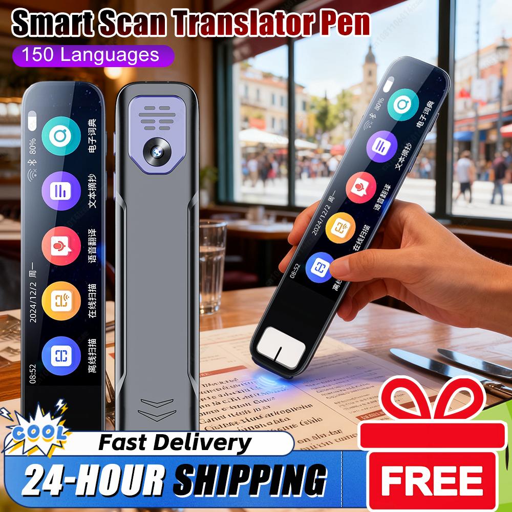 Translation Pen Real Time Intelligent Text Scanning Point Reading Learning Smart Voice Translator Device for Travel Learning