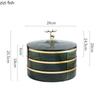 Plastic Dried Fruit Box Candy Box Fruit Plate Snack Plate Refreshment Tray Food Storage Box Cake Plates Storage Bins Organizer