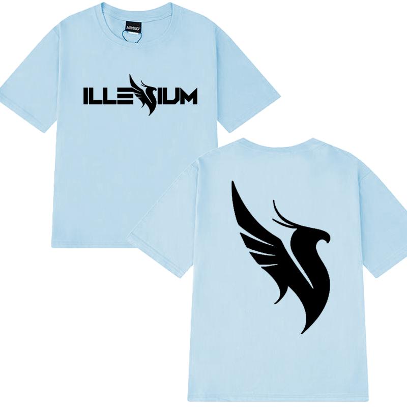 High Quality Illenium Dj Music Double Sided Printed Short Sleeve T-shirts 2025 Men Women Trend Casual T Shirt Unisex Cotton Tops