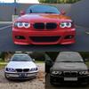 Smd Led Angel Eyes Kit Excellent Ultra Bright Illumination DRL for BMW 3 Series E46 1999-2004 2000 2001 2002 2003