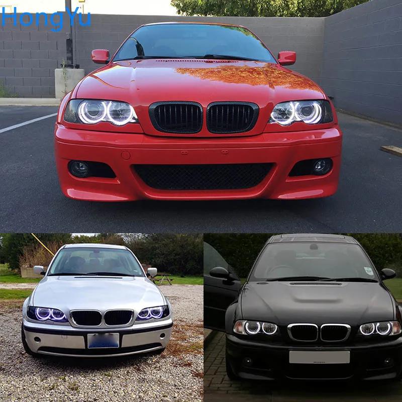 Smd Led Angel Eyes Kit Excellent Ultra Bright Illumination DRL for BMW 3 Series E46 1999-2004 2000 2001 2002 2003