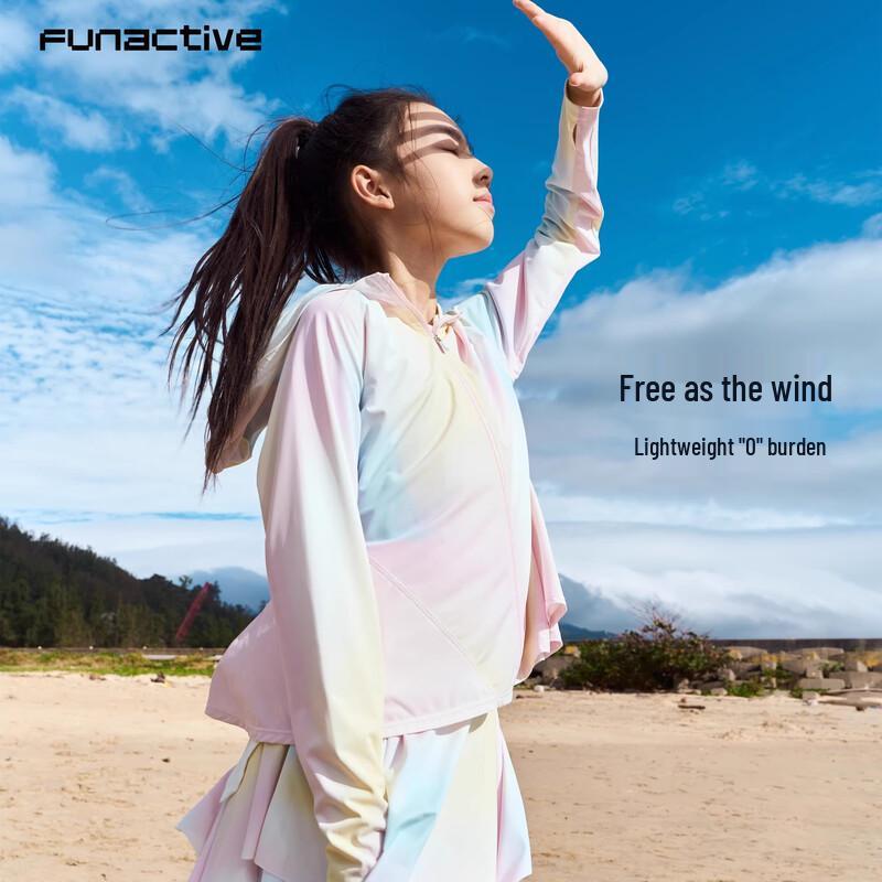 FUN ACTIVE Girls  UV Protection Sun Jacket XL