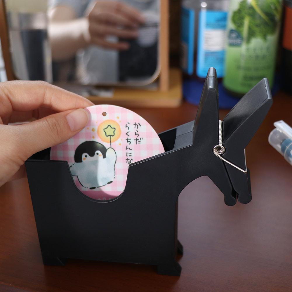 Storage Desktop Memo Holder Card Organizer Mule Desktop Holder Mule Note Holde  Business Meeting