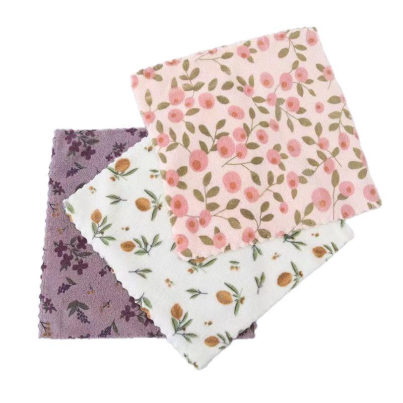 Kitchen Household Printed Absorbent and Easy-to-clean Towels