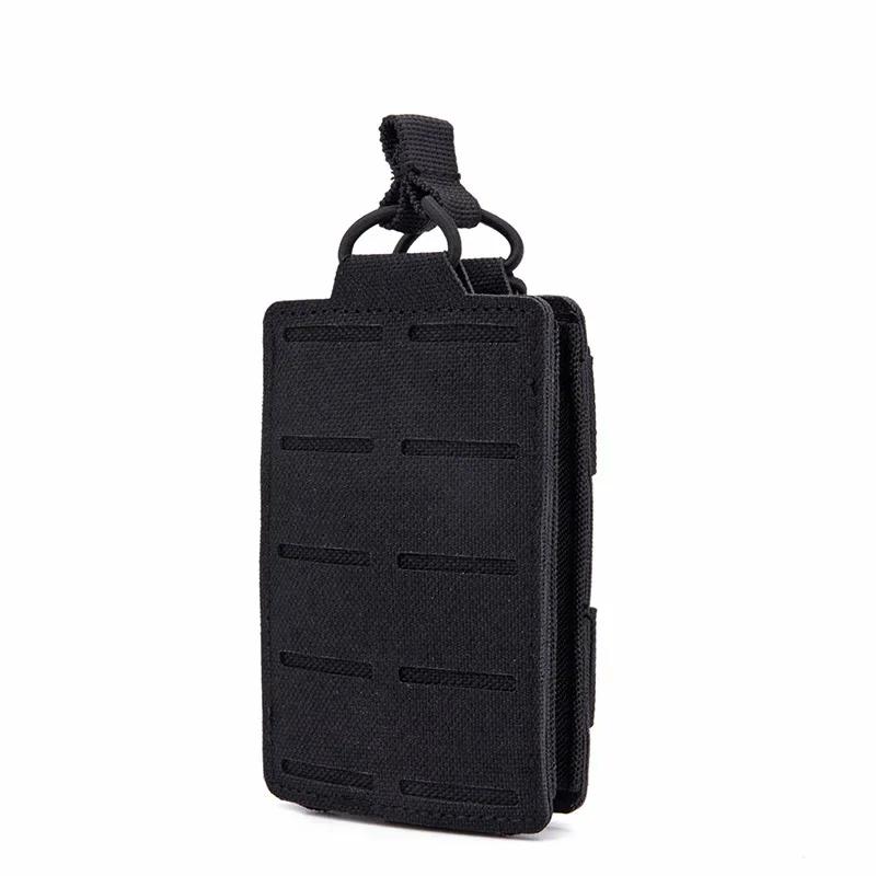 1pc Tactical 5.56 M4 MOLLE Single Magazine Pouch EDC  Army Vest Waist Bag Hunting Airsoft AK AR M16 Rifle Mag Holder Carrier