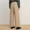 Elva' Island Women's Retro Straight Wide-Leg Pants