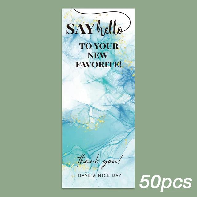 

Новый 20-50 шт. Эта упаковка «Приятно познакомиться с вами тоже» Наклейка Печать Этикетка Спасибо Малый бизнес Товары ручной работы Украшения Палочка