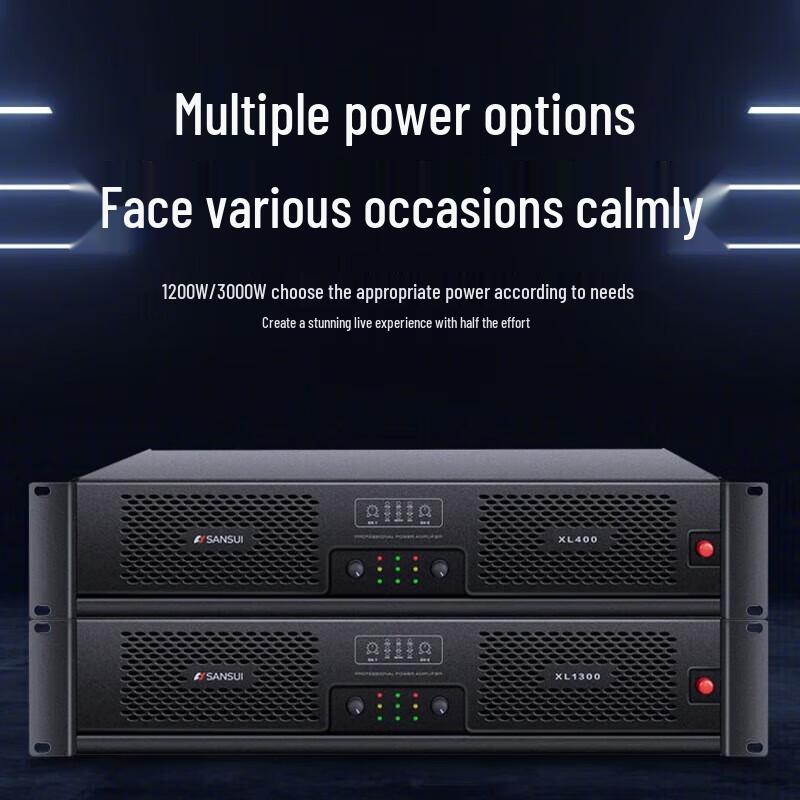 SANSUI XL400 High-Power Professional Amplifier