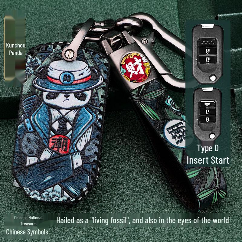 CRV Key Case for 11th Gen Accord, Civic, XRV, Haoying, & Xingge Remote Control Shell Buckle Set