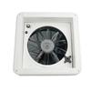 14" Wohnmobil Wohnwagen Dachluke 3-Gang Motor Wohnmobil Ventilator 12V Dachfenster mit LED-Licht